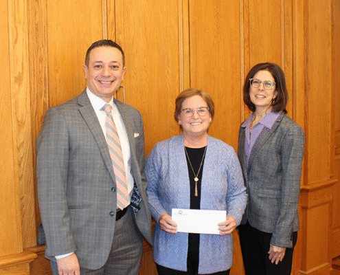 Friends of the Milford Library receive TMB Foundation Grant